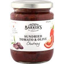 Barker's Sundried Tomato & Olive Chutney 260g