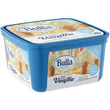 Bulla Vanilla Ice Cream 2L (Blue Tub)