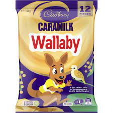 Cadbury Caramilk Wallaby Sharepack 12pk 144g