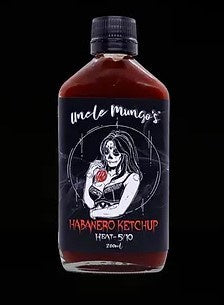 Uncle Mungos Habanero Ketchup  200ml Heat Rating  5/10
