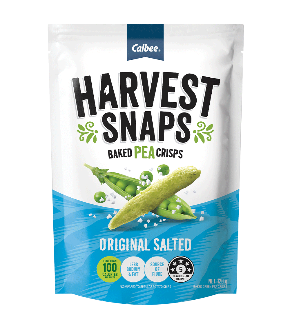 Harvest Snaps Baked Pea Crisps 120g