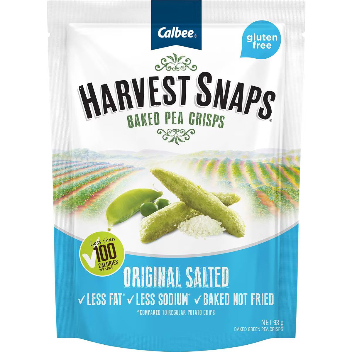 Harvest Snaps Pea Crisps 93g