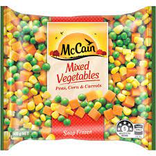 McCain Peas/Corn/Carrots 500gm