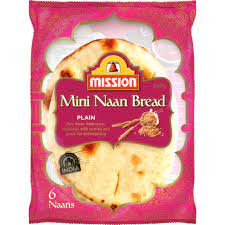 Mission Mini Naan Bread 6pk 240g