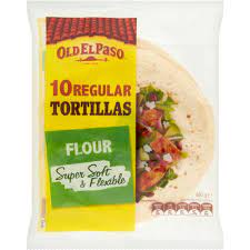 Old El Paso Flour Tortillas 10pk 400g