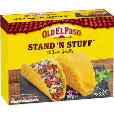 Old El Paso Stand n Stuff Taco Shells 10pk - 160g