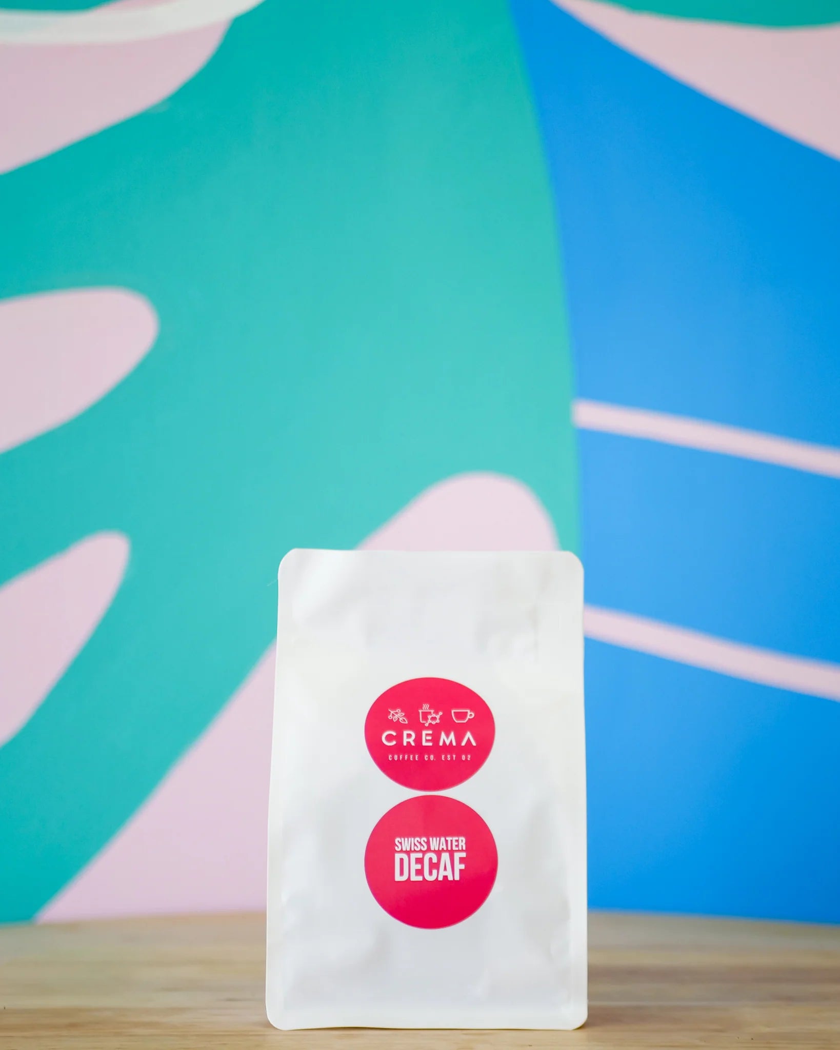 Crema Decaf Coffee Beans 500g Bag