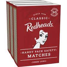 Redhead Matches Handypack 270s