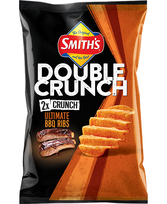 Smiths Double Crunch Ultimate BBQ Ribs 150g