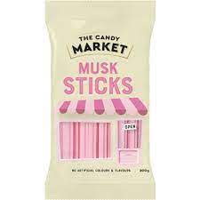 The Candy Market Musk Sticks 200g