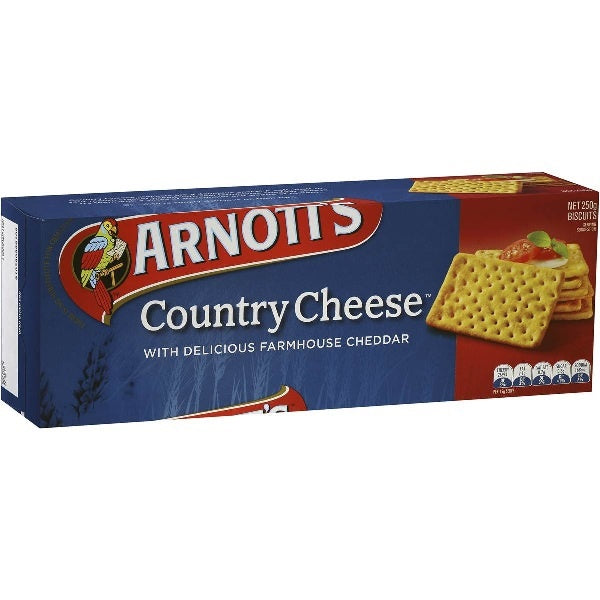 Arnott's Country Cheese 250g