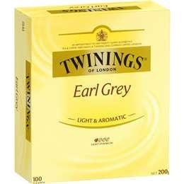Twinings Earl Grey Tea 100pk