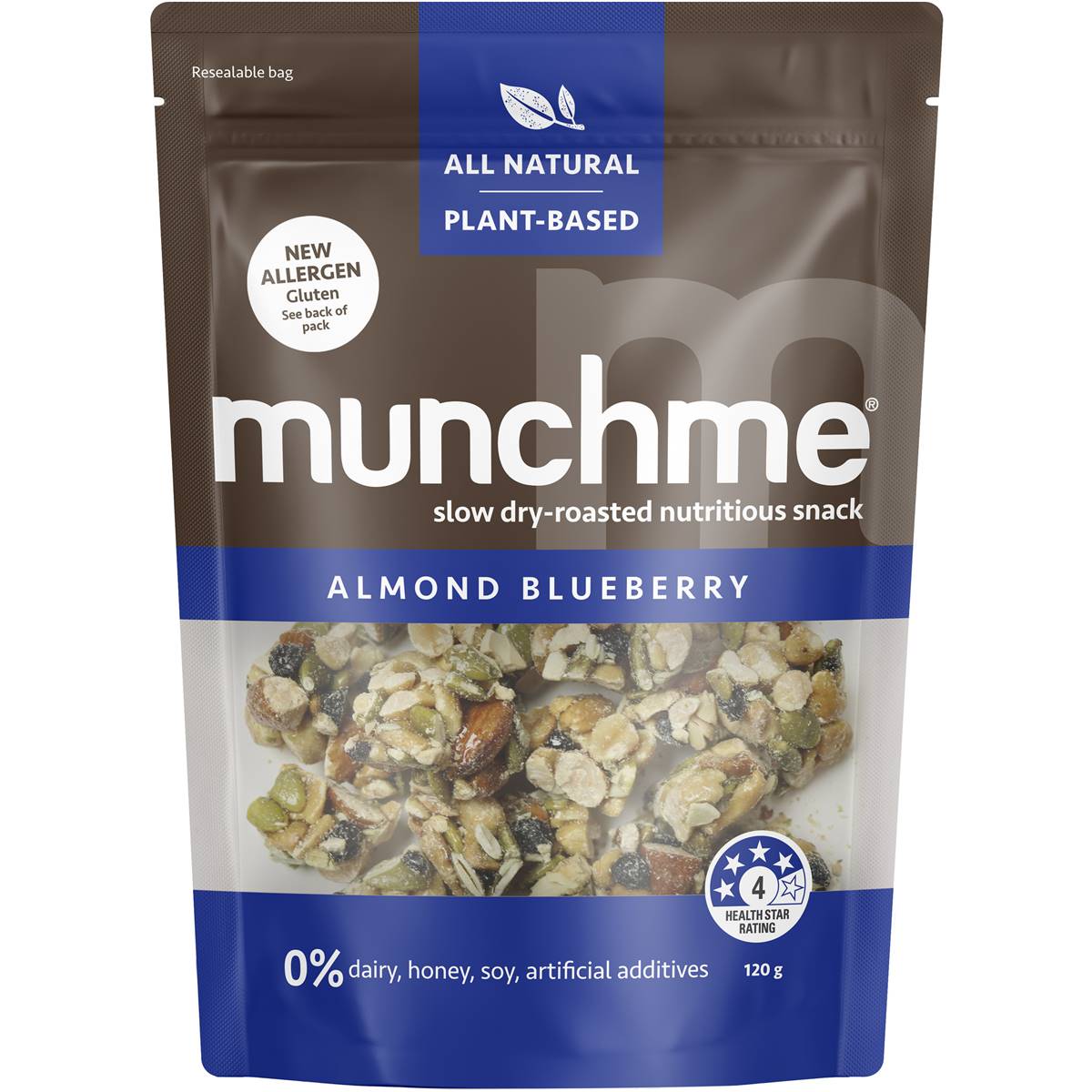 Munchme Almond Blueberry 120g
