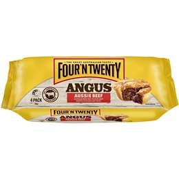 Four N Twenty Frozen Angus Beef Pies 4 pk