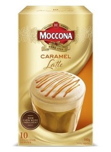 Moccona Caramel Latte Sachets 10pk