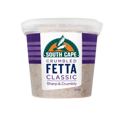 South Cape Fetta Crumbled 200g