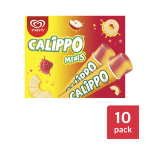 Streets Calippo Minis Rasp/Pineapple 10pk