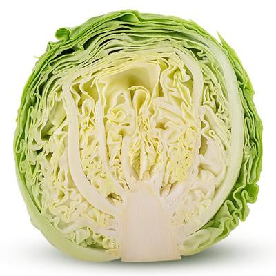 Fresh Cabbage Green Half ea
