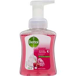 Dettol Foam Hand Wash Rose And Cherry 250ml