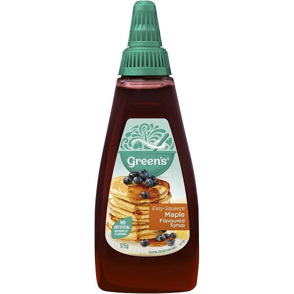 Green's Maple Flavoured Syrup 375g