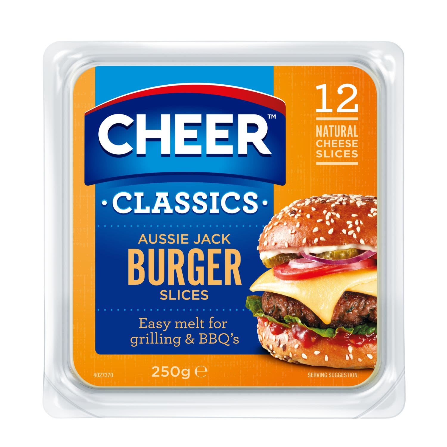 Cheer Aussie Jack Burger Slices 250g