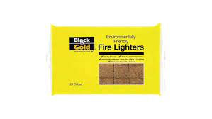 Black & Gold Enviro Firelighters 28pk