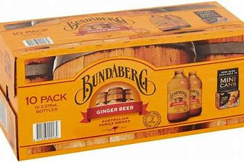 Bundaberg Ginger Beer 375ml 10 pk