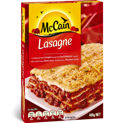 McCain Redbox Lasagne 400gm