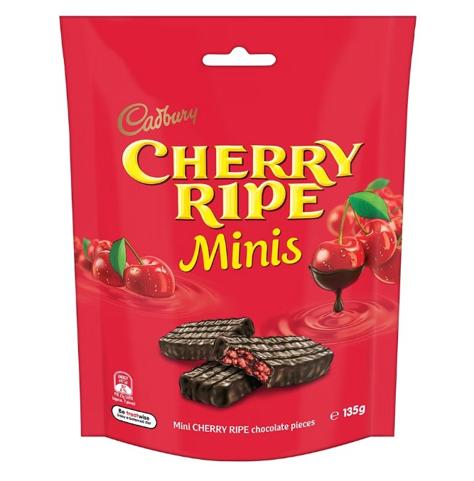 Cadbury Cherry Ripe Minis 135g