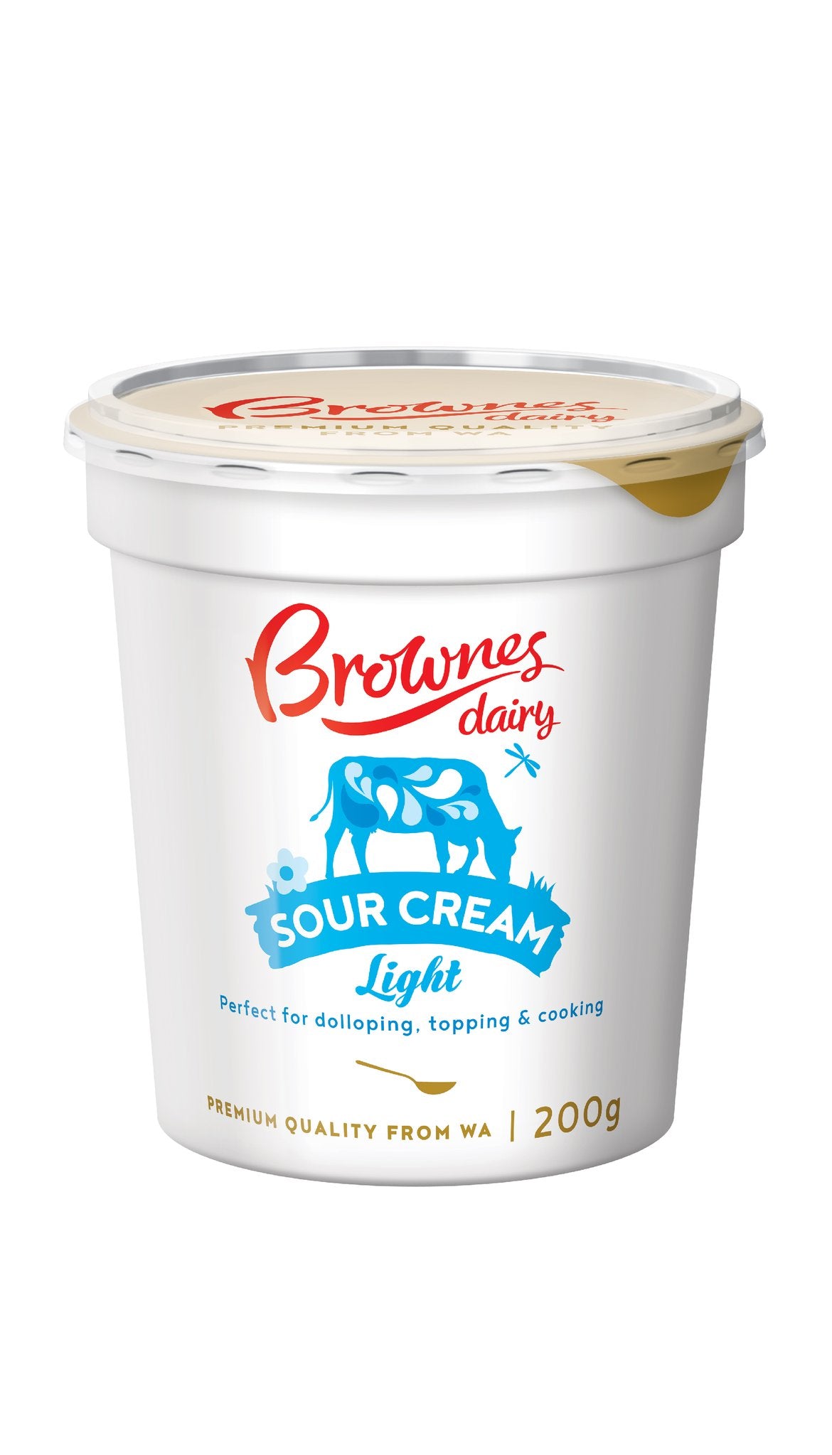Brownes Sour Cream Light 200g