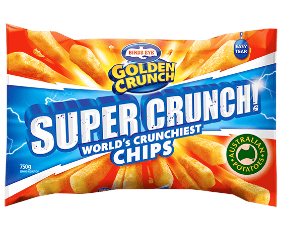 Birds Eye Super Crunch Chips 750g