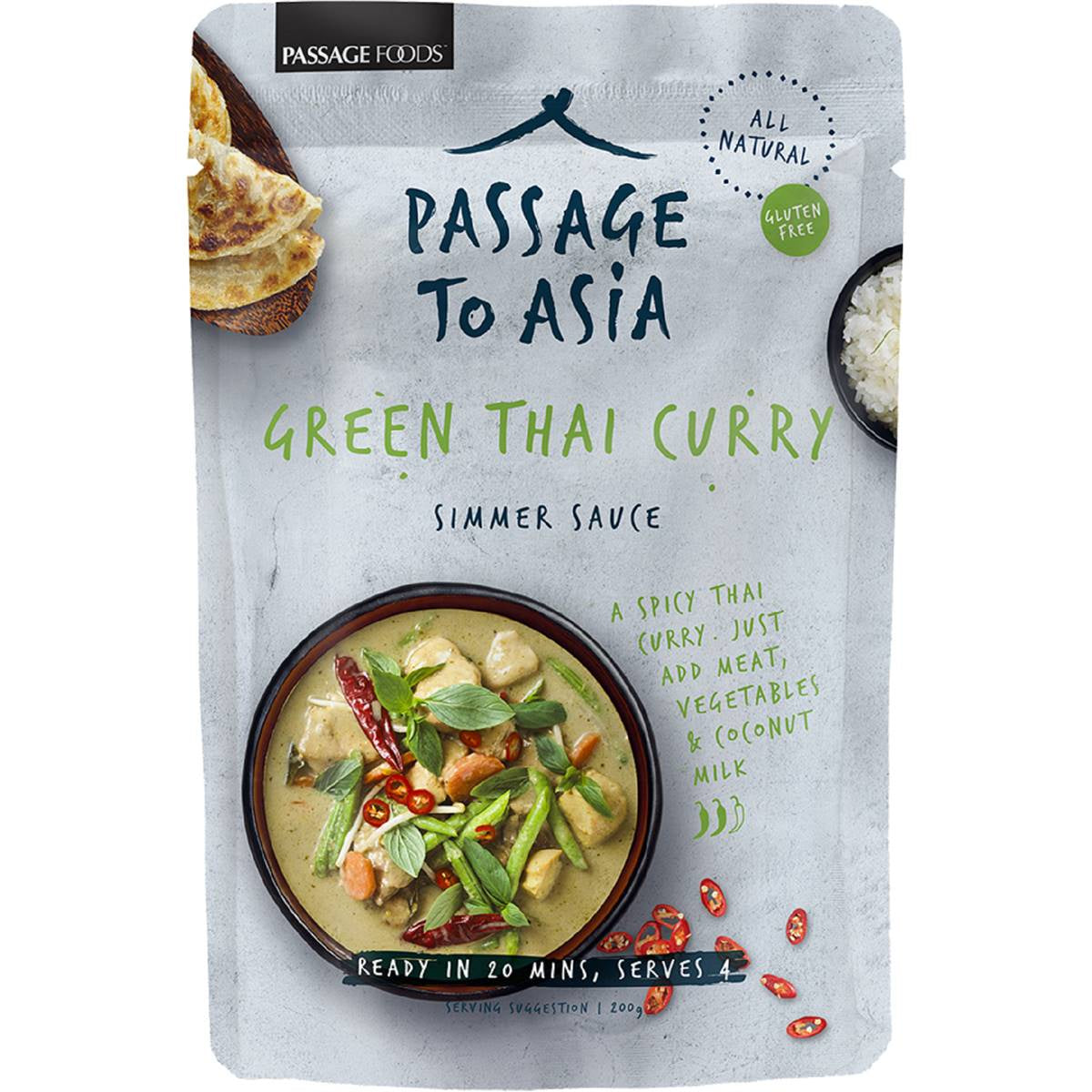 Passage Thai Green Curry Sauce 200gm