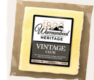Warrnambool Cheese Vintage Club 200g