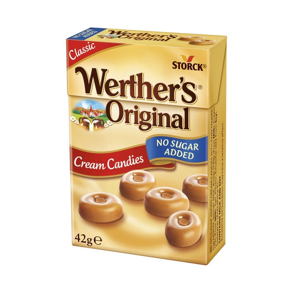 Werther's Original Cream Candies No Sugar 42g