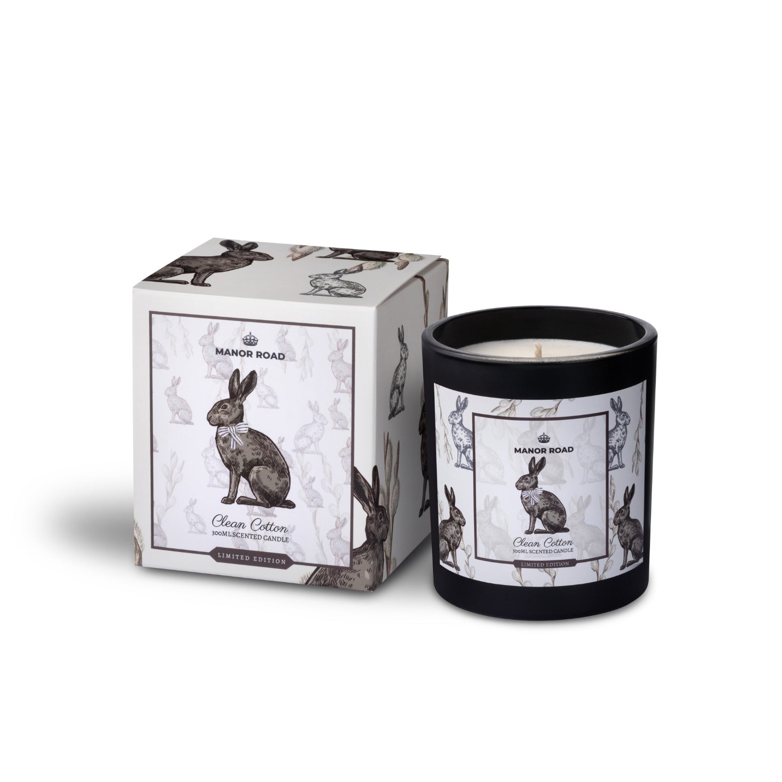 Manor Road Cotton Candle