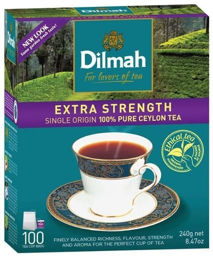 Dilmah Extra Strength Tea Bags 100pk