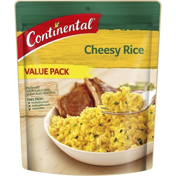 Continental Cheesy Rice Value Pack 190g