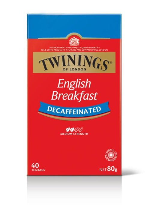 Twinings Decaf English Breakfast Tea Bags 80pk