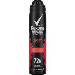 Rexona Mens Deodorant Sport 72H 220ml