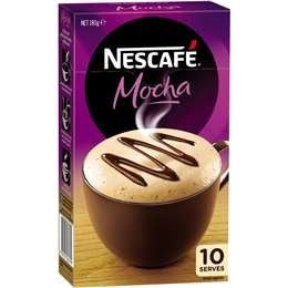 Nescafe Coffee Mixer Sachets Mocha 10pk