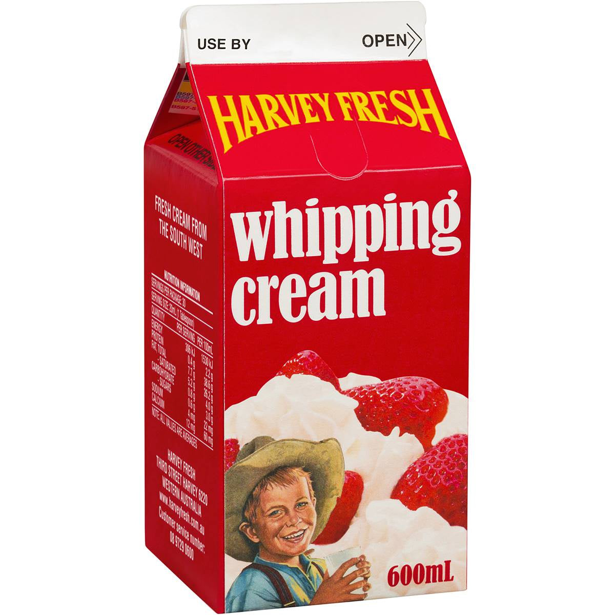 Harvey Fresh Whipping Cream 600mL