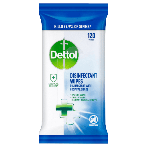 Dettol Disinfectant Wipes 120pk