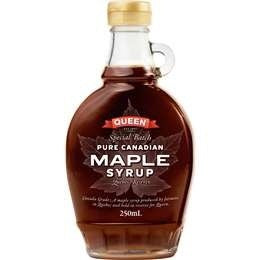 Queen Pure Maple Syrup 250mL
