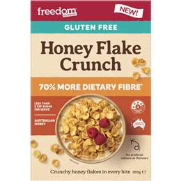 Freedom Honey Flake Gluten Free Cereal 360g