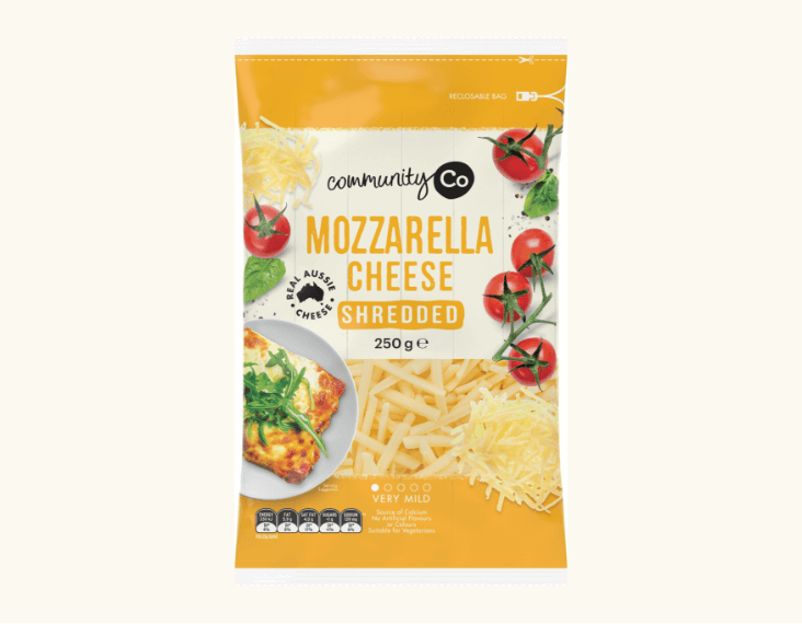 Community Co Mozzarella Cheese 250g