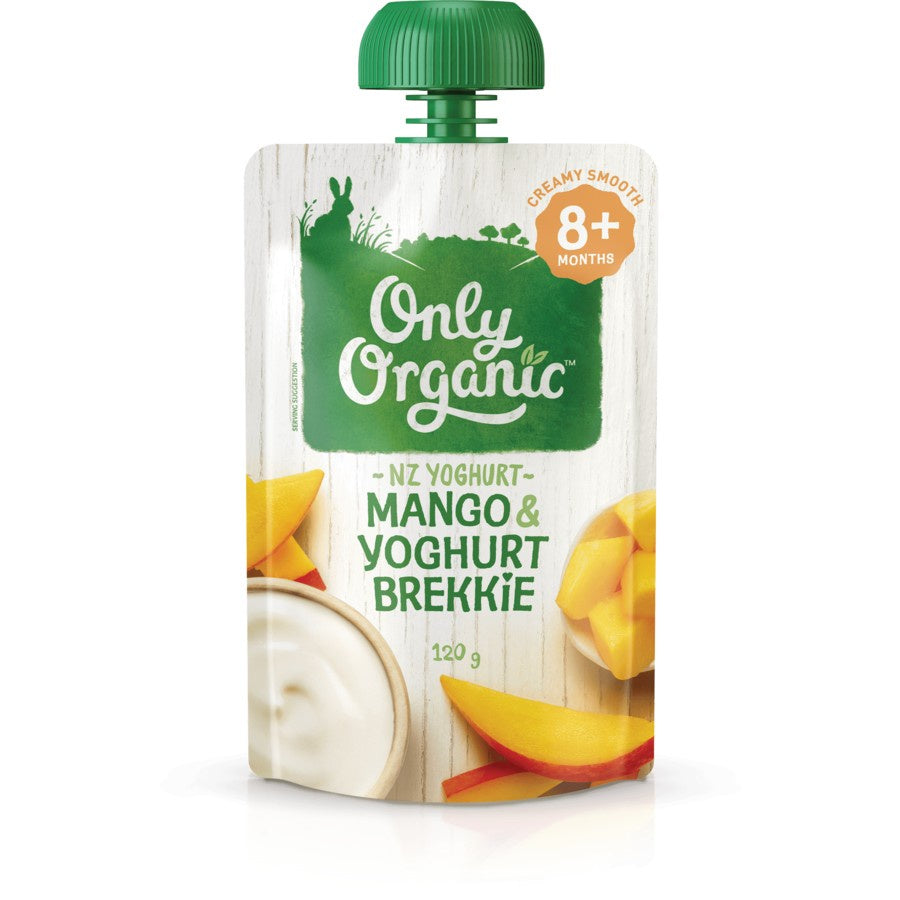 Only Organic Mango & Yoghurt Brekkie 120g