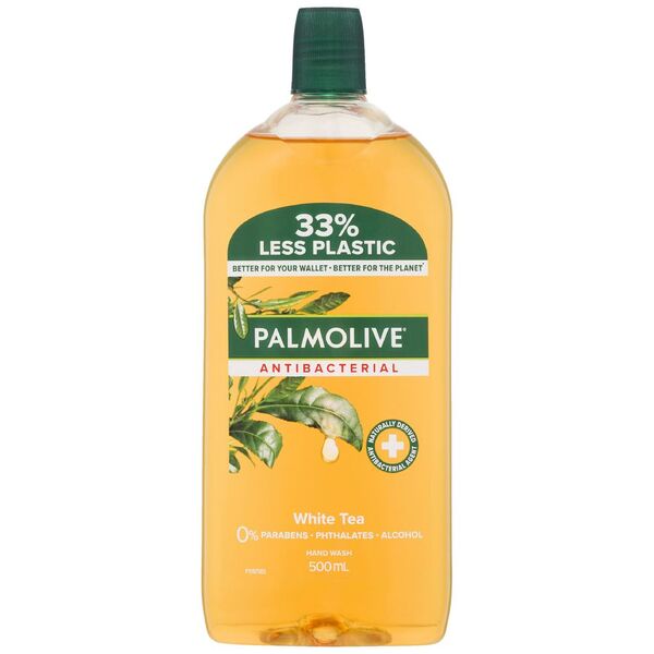 Palmolive Antibacterial Hand Soap Refill White Tea 500ml