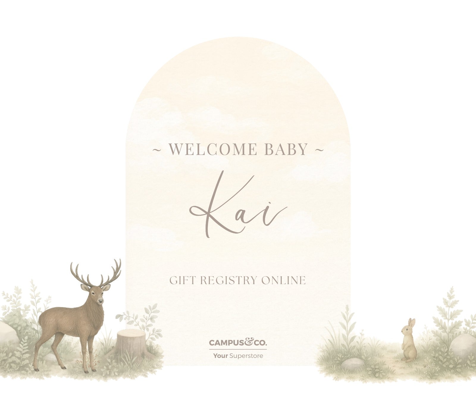 Welcome Baby Kai