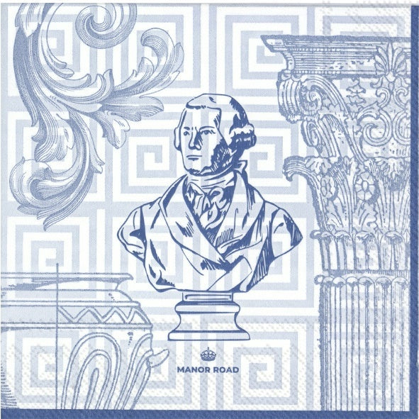 Blue Greek Napkin Luncheon