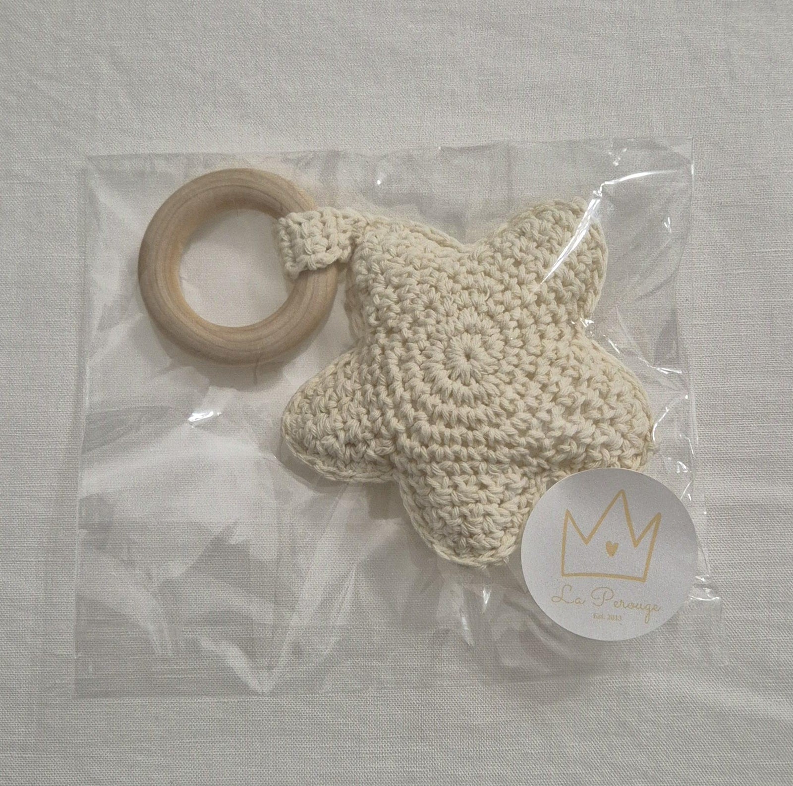 La Perouge Crochet Star Teether